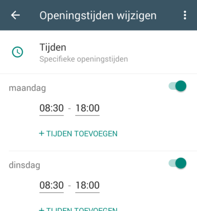 whatsapp-openingstijden