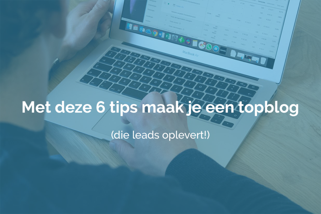 Tips voor een topblog